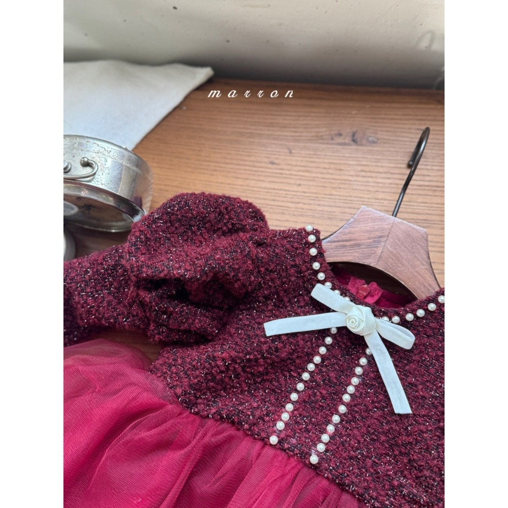 Marron 裝飾 마론 로즈브로치 聖誕 크리스마스-細節圖9