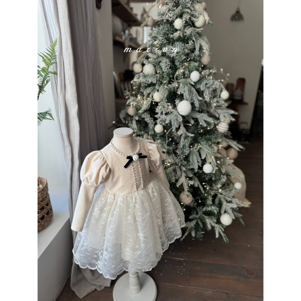 Marron 洋裝 마론 베로나드레스 聖誕 크리스마스-細節圖2