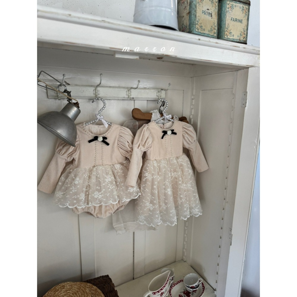 Marron 洋裝 마론 베로나드레스 聖誕 크리스마스-細節圖7