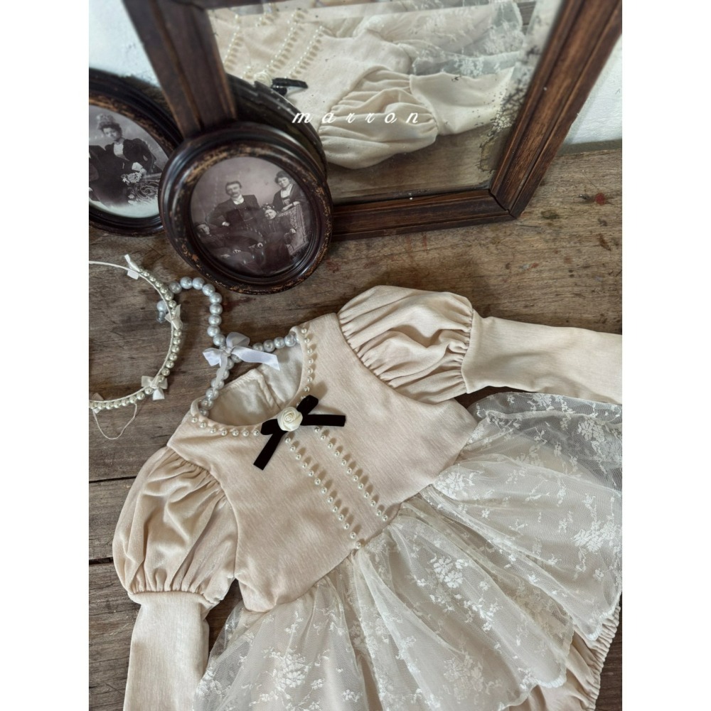 Marron 包屁衣 마론 베로나슈트 聖誕 크리스마스-細節圖4