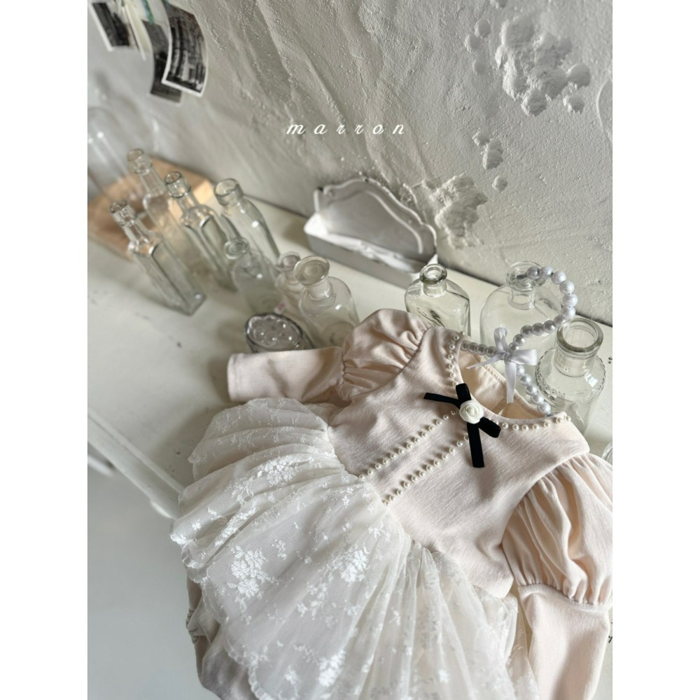 Marron 包屁衣 마론 베로나슈트 聖誕 크리스마스-細節圖7