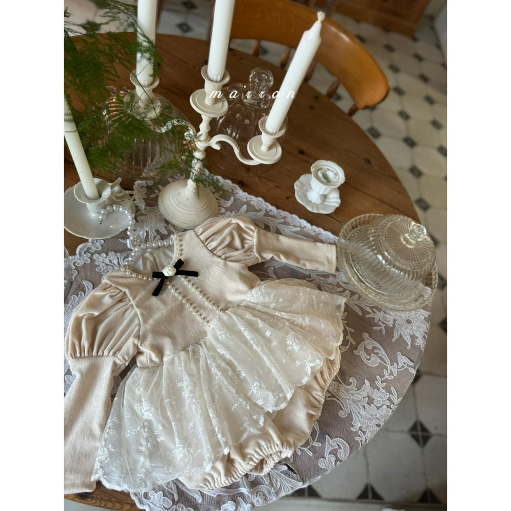 Marron 包屁衣 마론 베로나슈트 聖誕 크리스마스-細節圖8