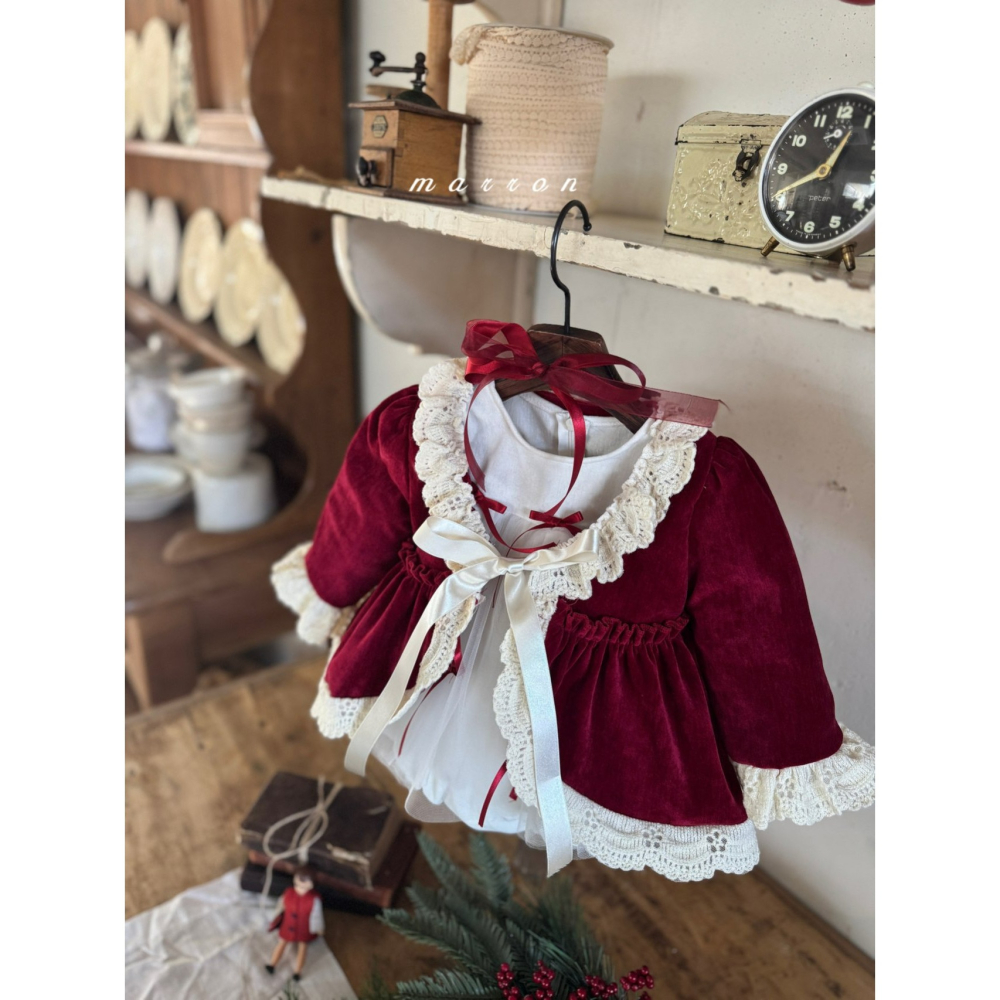 Marron 開襟衫 마론 벨라가디건 聖誕 크리스마스-細節圖2