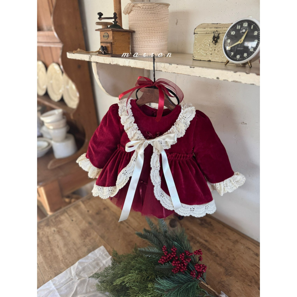 Marron 開襟衫 마론 벨라가디건 聖誕 크리스마스-細節圖3