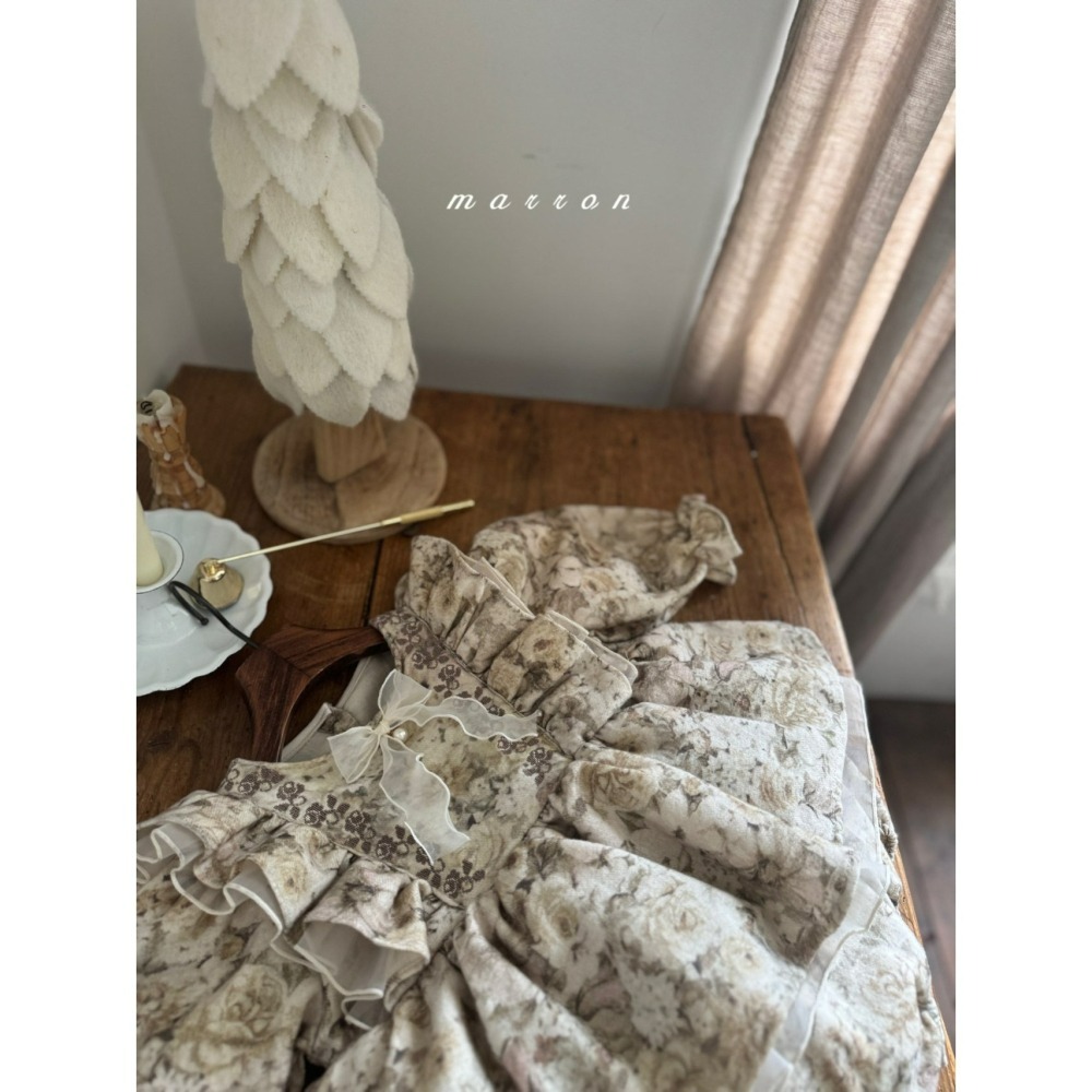 Marron 裝飾 마론 슈슈브로치-細節圖3