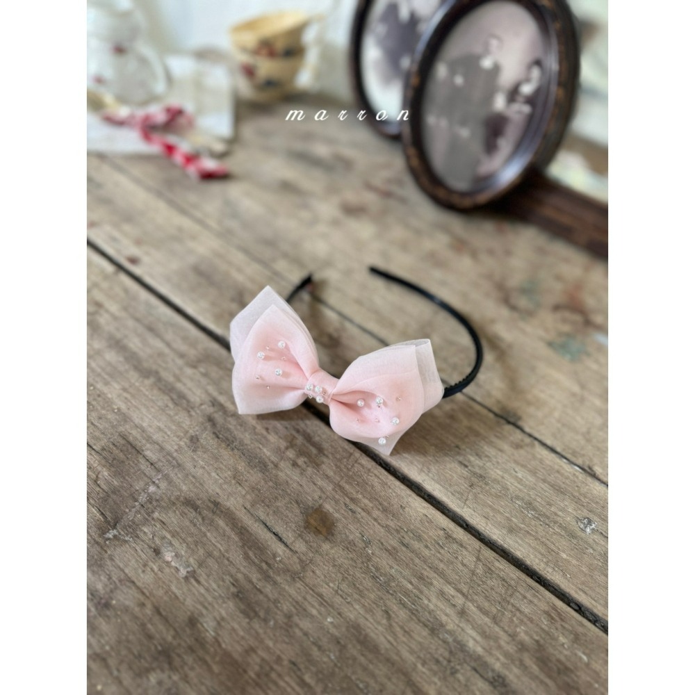 Marron 髮箍 마론 이자벨머리띠 聖誕 크리스마스-細節圖5