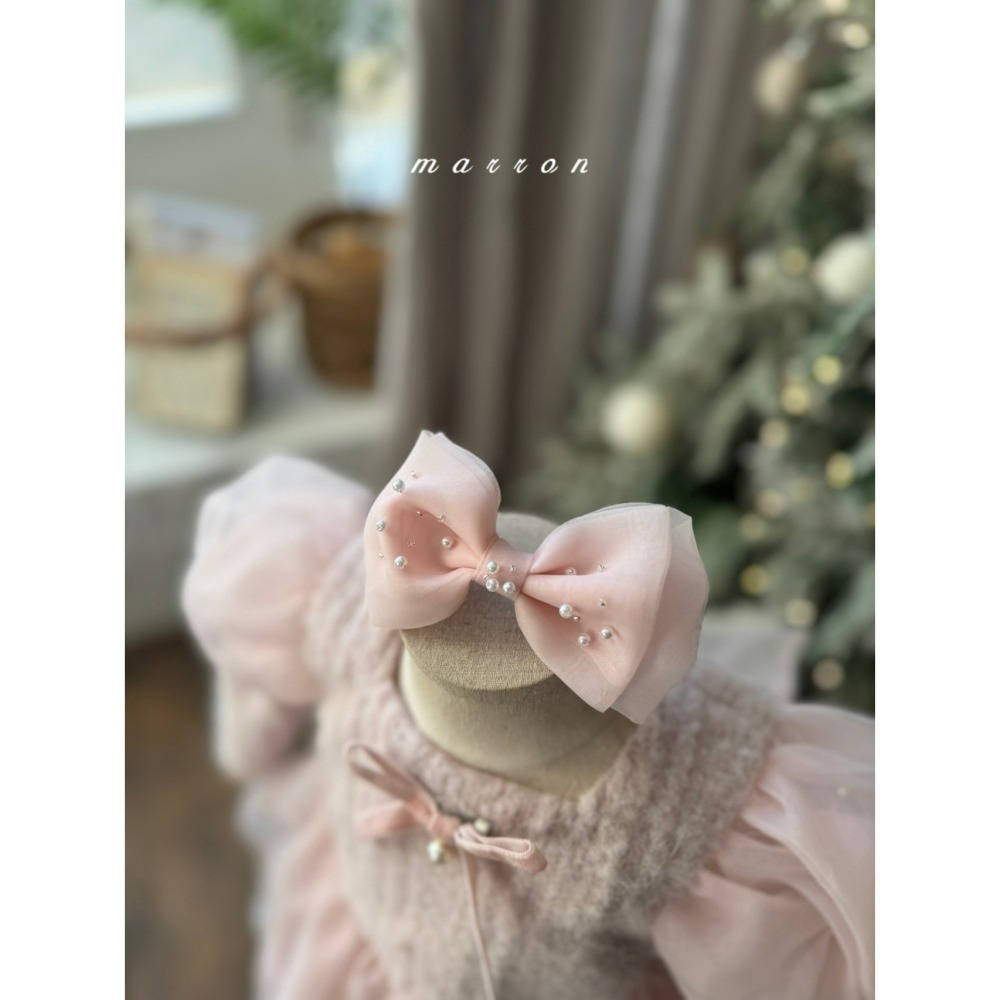 Marron 髮箍 마론 이자벨머리띠 聖誕 크리스마스-細節圖7