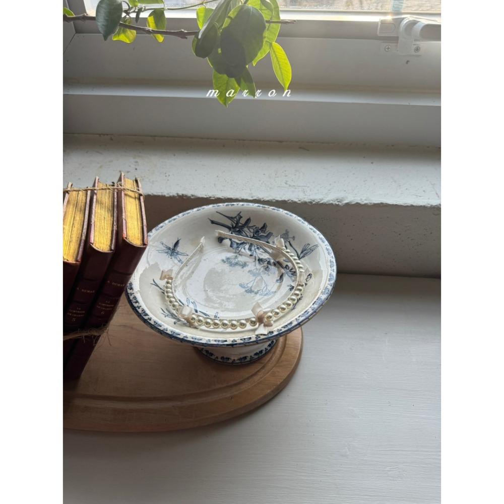 Marron 髮箍 마론 진주머리띠-細節圖10