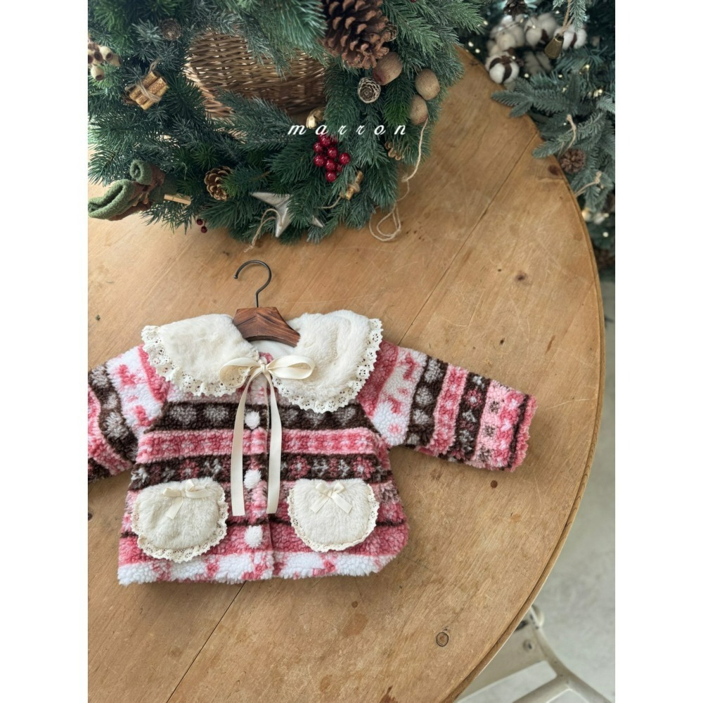 Marron 斗篷 마론 털케이프-細節圖6