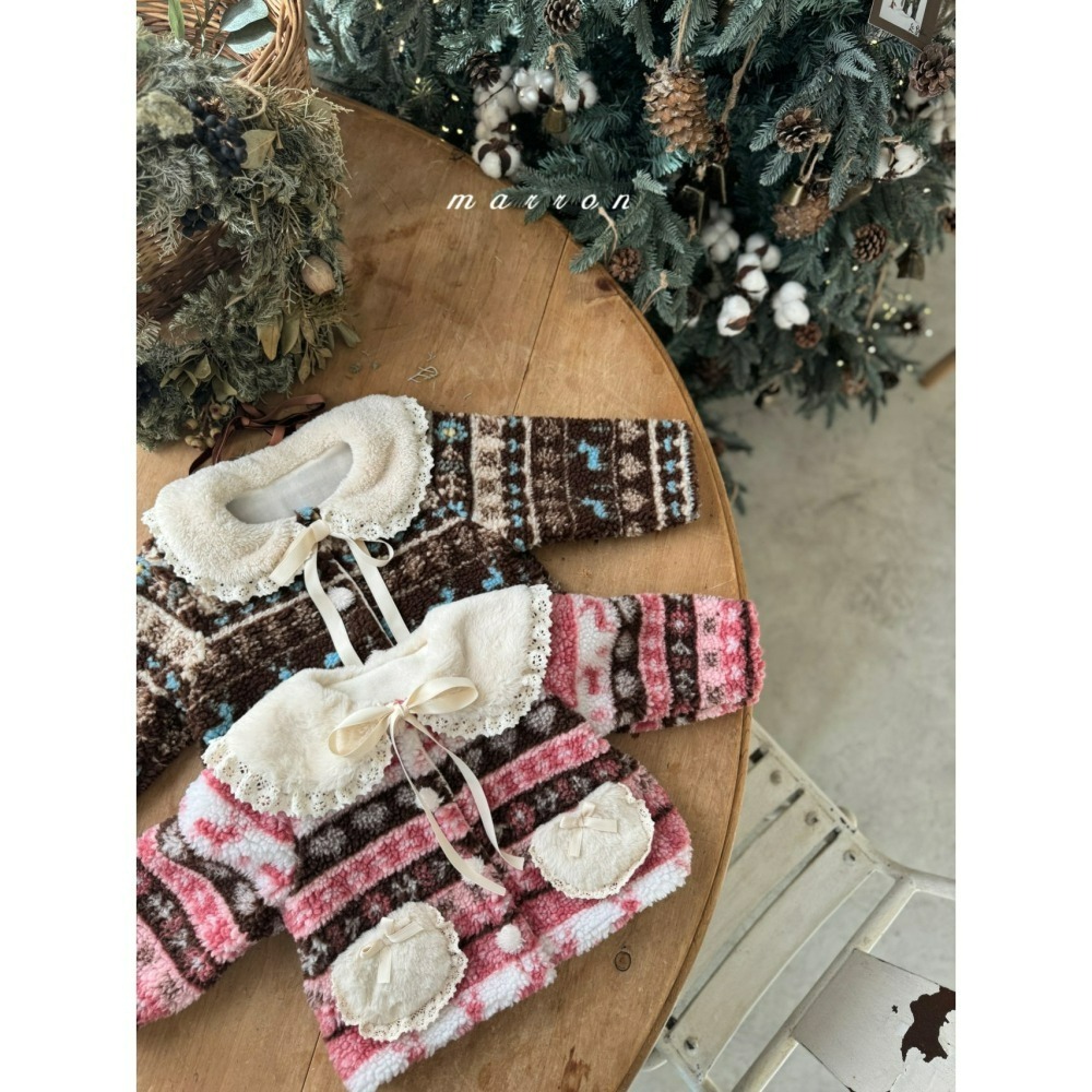 Marron 斗篷 마론 털케이프-細節圖8