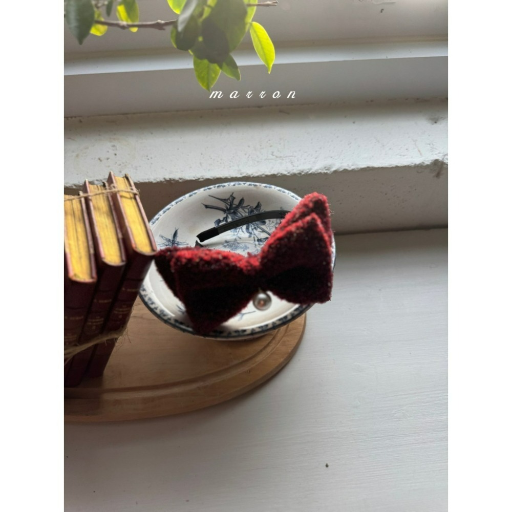 Marron 髮箍 마론 노엘머리띠 聖誕 크리스마스-細節圖3