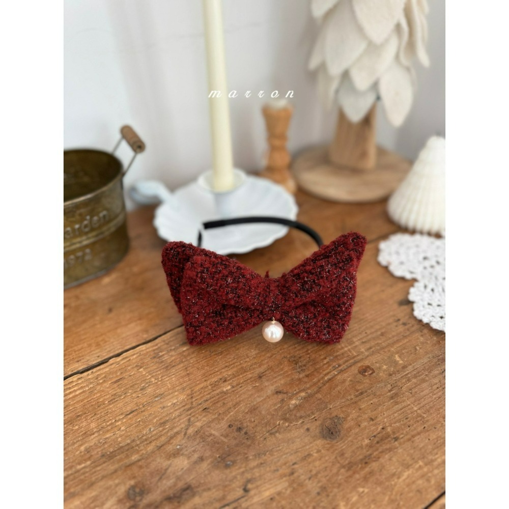 Marron 髮箍 마론 노엘머리띠 聖誕 크리스마스-細節圖4