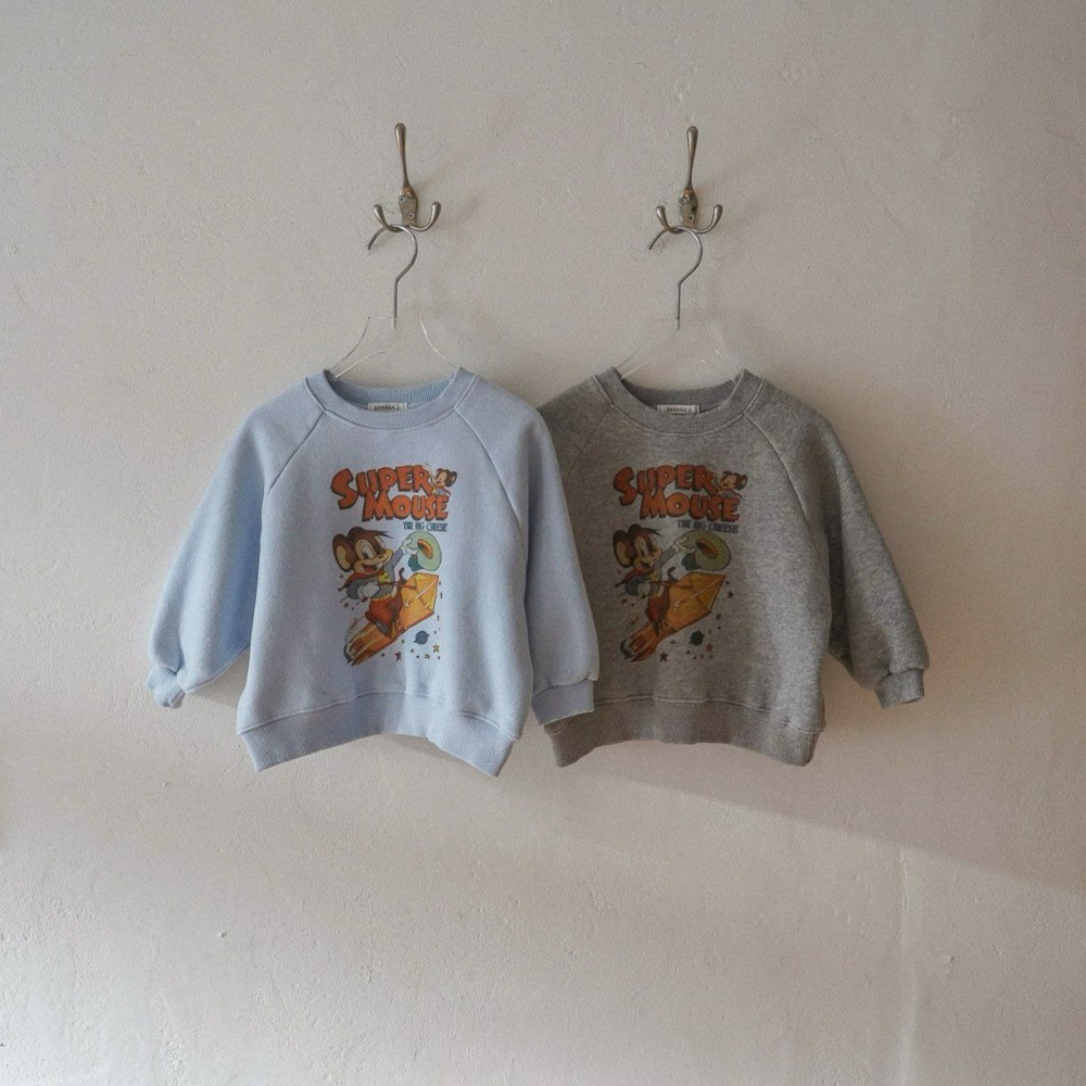 BananJ 上衣 바나나제이 히어로맨투맨-細節圖4