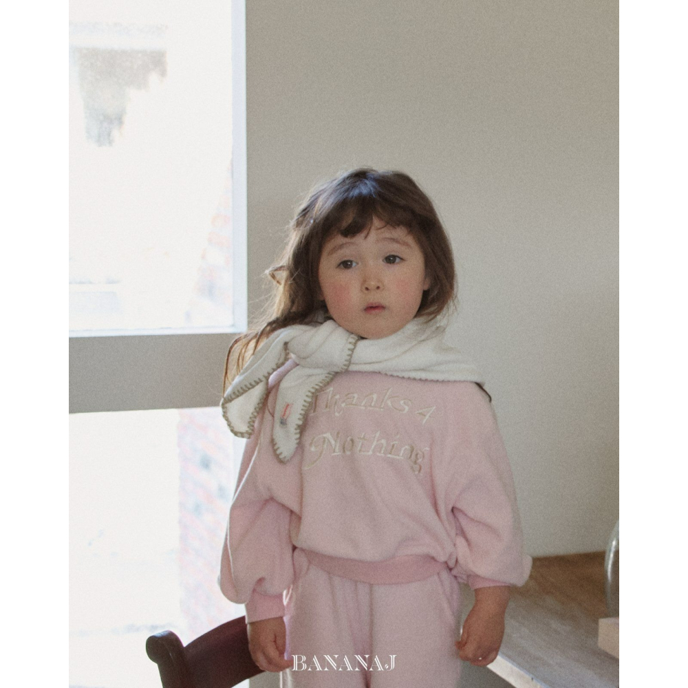 BananJ 上衣 바나나제이 땡스포맨투맨-細節圖10