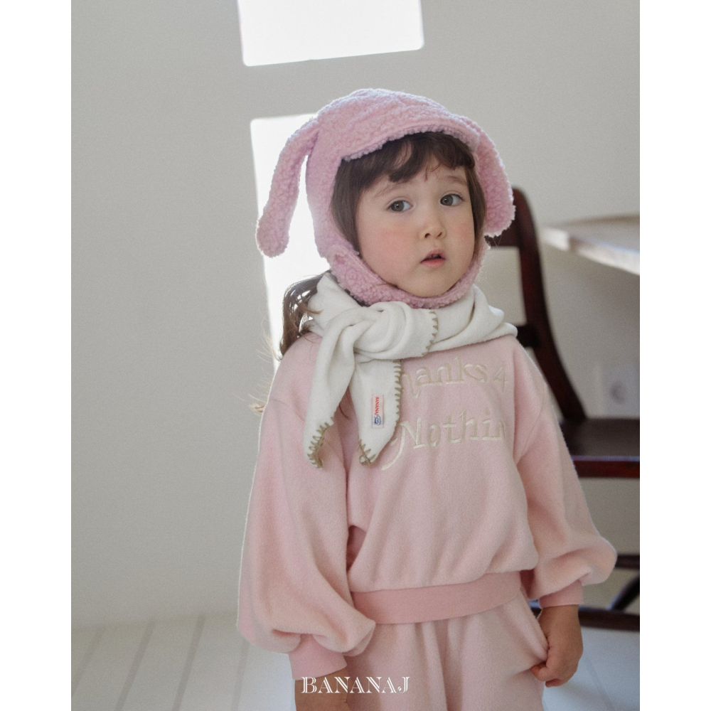 BananJ 上衣 바나나제이 땡스포맨투맨-細節圖11