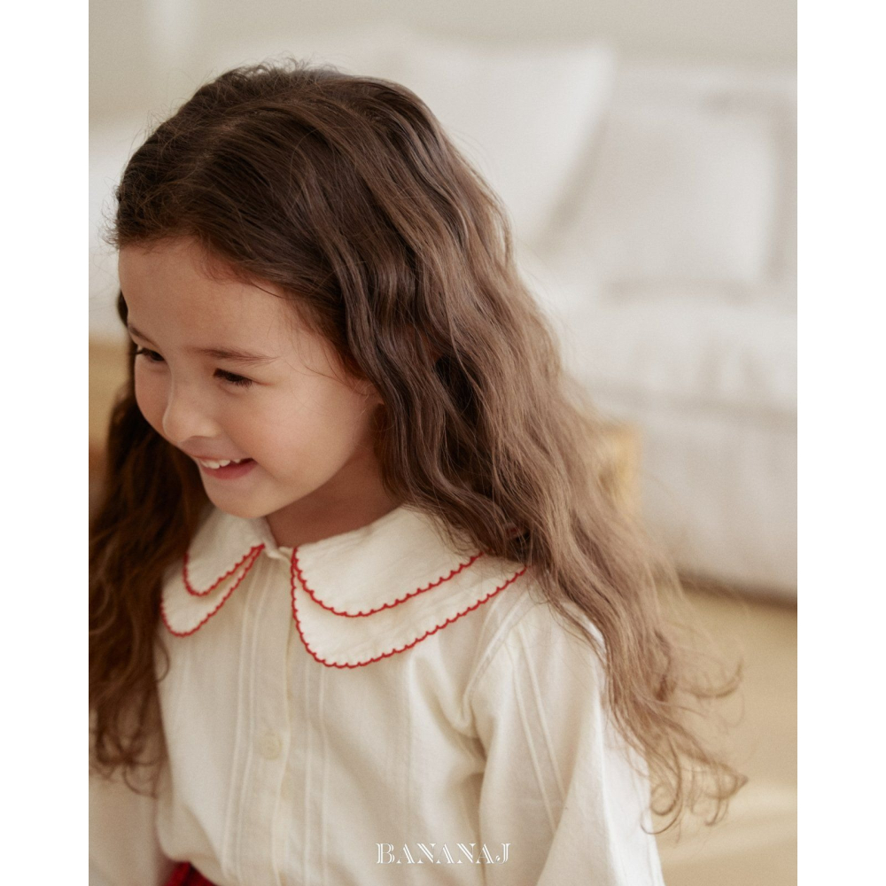 BananJ 上衣 바나나제이 라떼블라우스-細節圖3