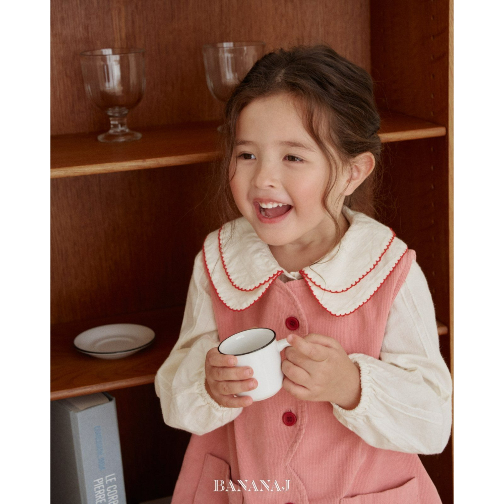 BananJ 上衣 바나나제이 라떼블라우스-細節圖10