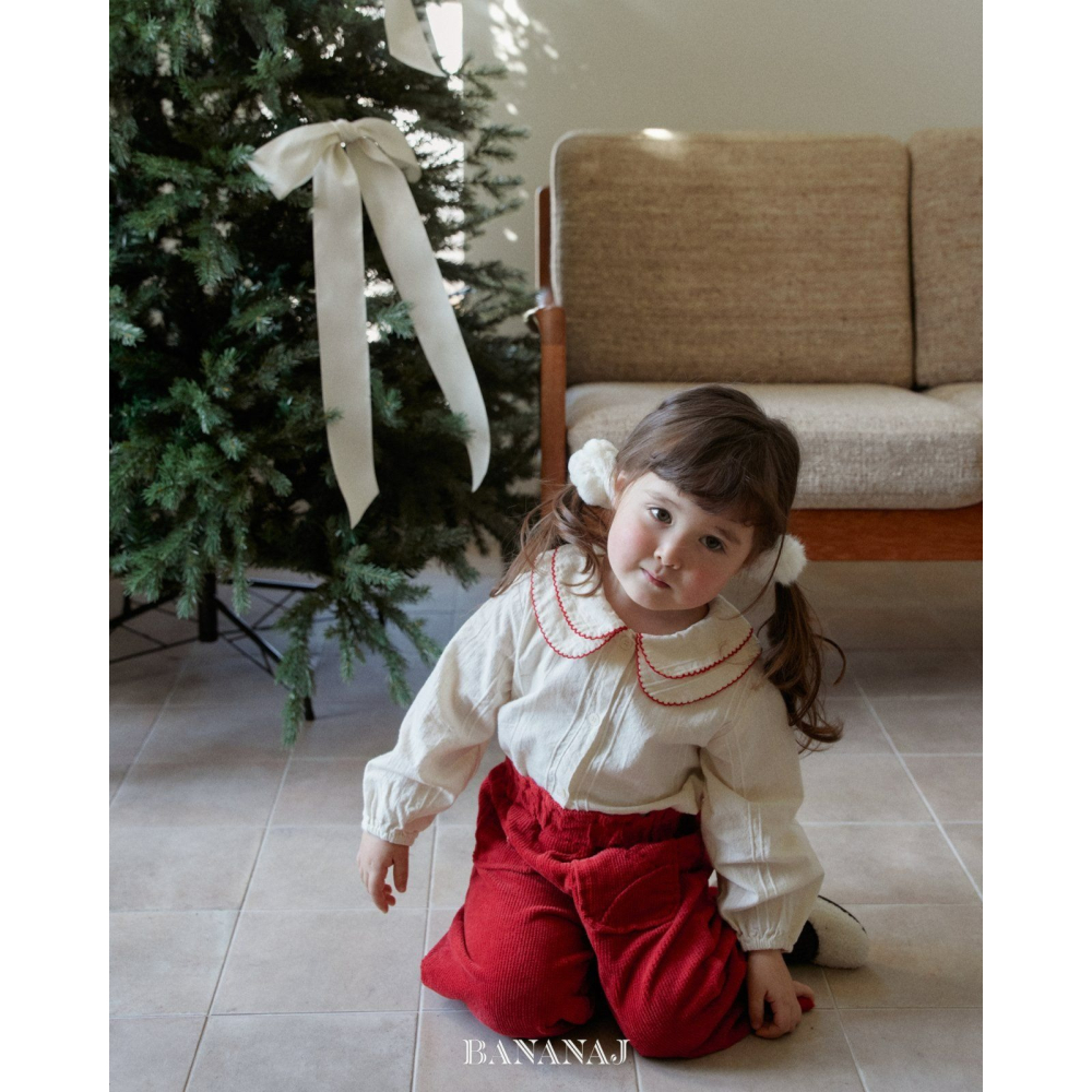 BananJ 上衣 바나나제이 라떼블라우스-細節圖11