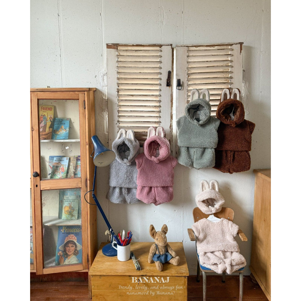 BananJ 套裝 上下 바나나제이 라부상하세트-細節圖3