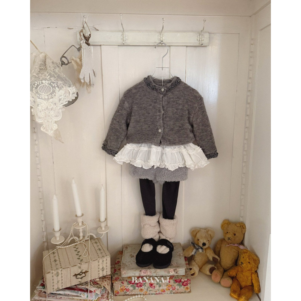 BananJ 上衣 바나나제이 러플프릴티-細節圖5