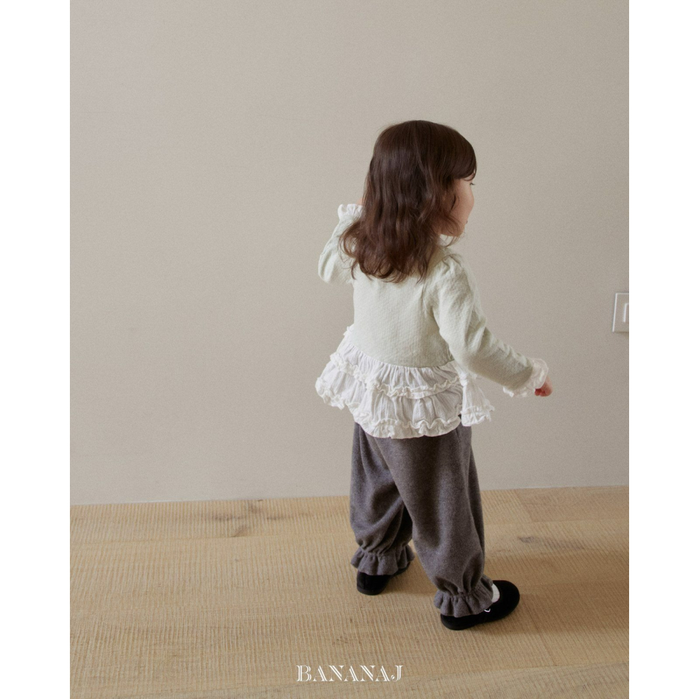 BananJ 上衣 바나나제이 러플프릴티-細節圖11