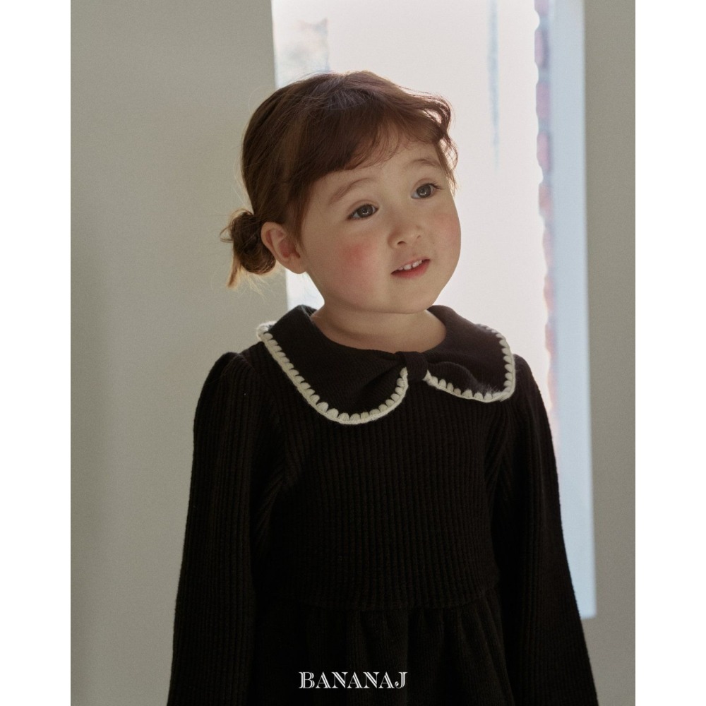 BananJ 上衣 바나나제이 리본와플카라티-細節圖6