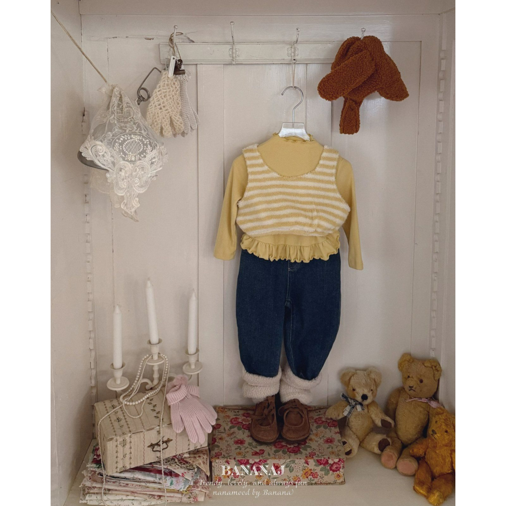 BananJ 上衣 바나나제이 몽실단가라탑-細節圖5