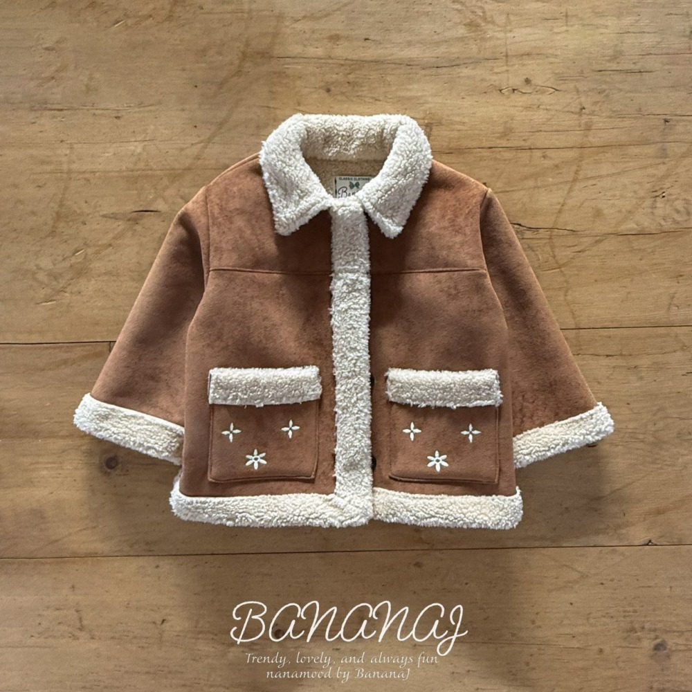 BananJ 外套 바나나제이 베어밍크무스탕-細節圖2