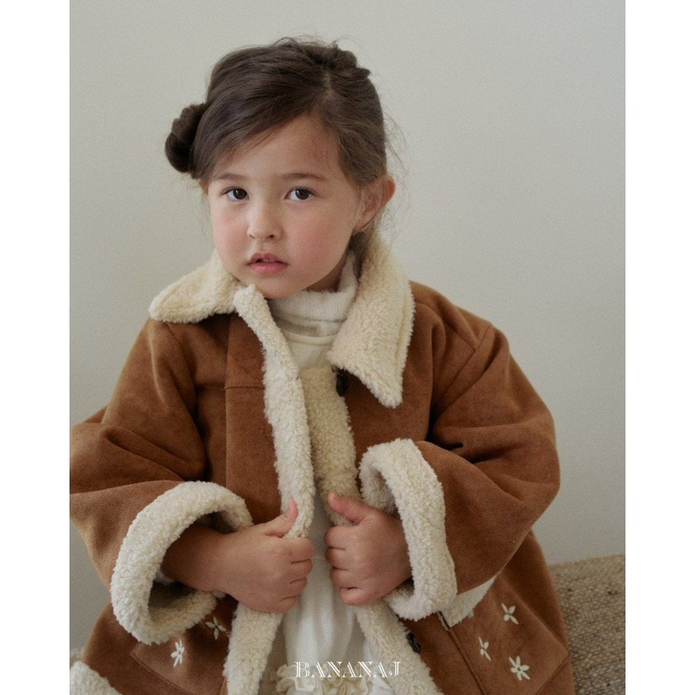 BananJ 外套 바나나제이 베어밍크무스탕-細節圖6