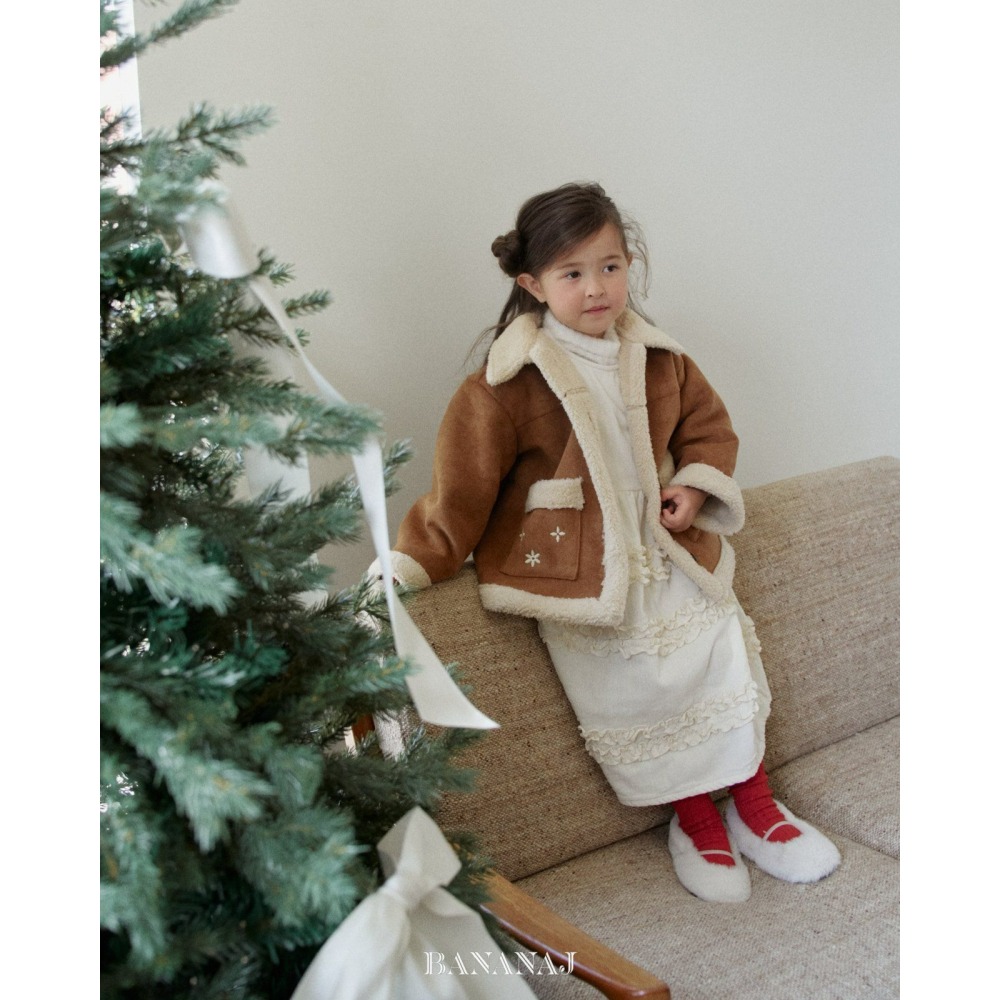 BananJ 外套 바나나제이 베어밍크무스탕-細節圖7