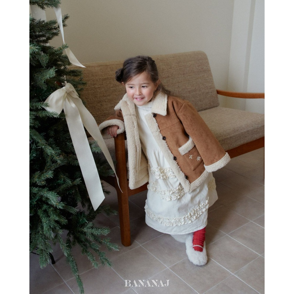 BananJ 外套 바나나제이 베어밍크무스탕-細節圖10