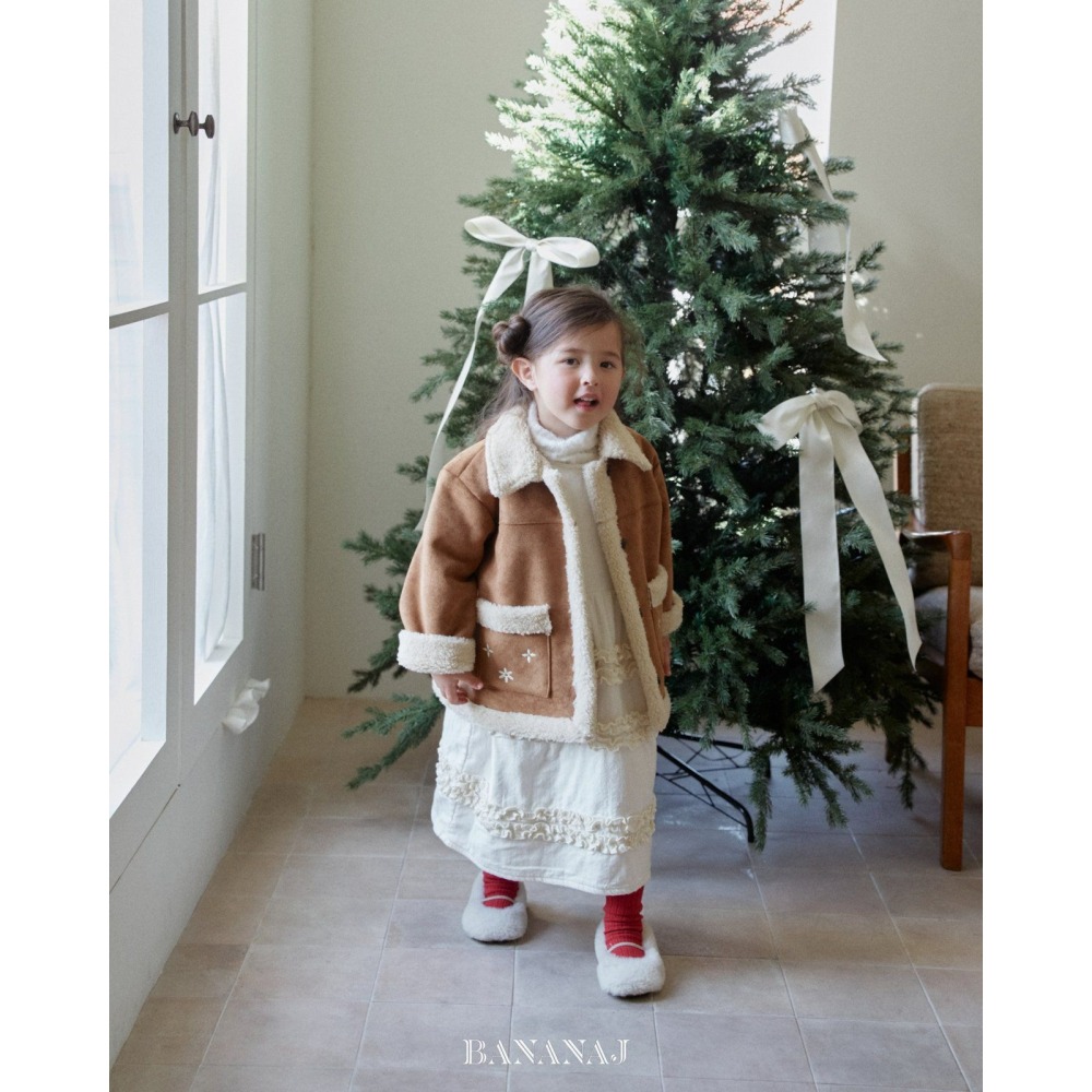 BananJ 外套 바나나제이 베어밍크무스탕-細節圖11