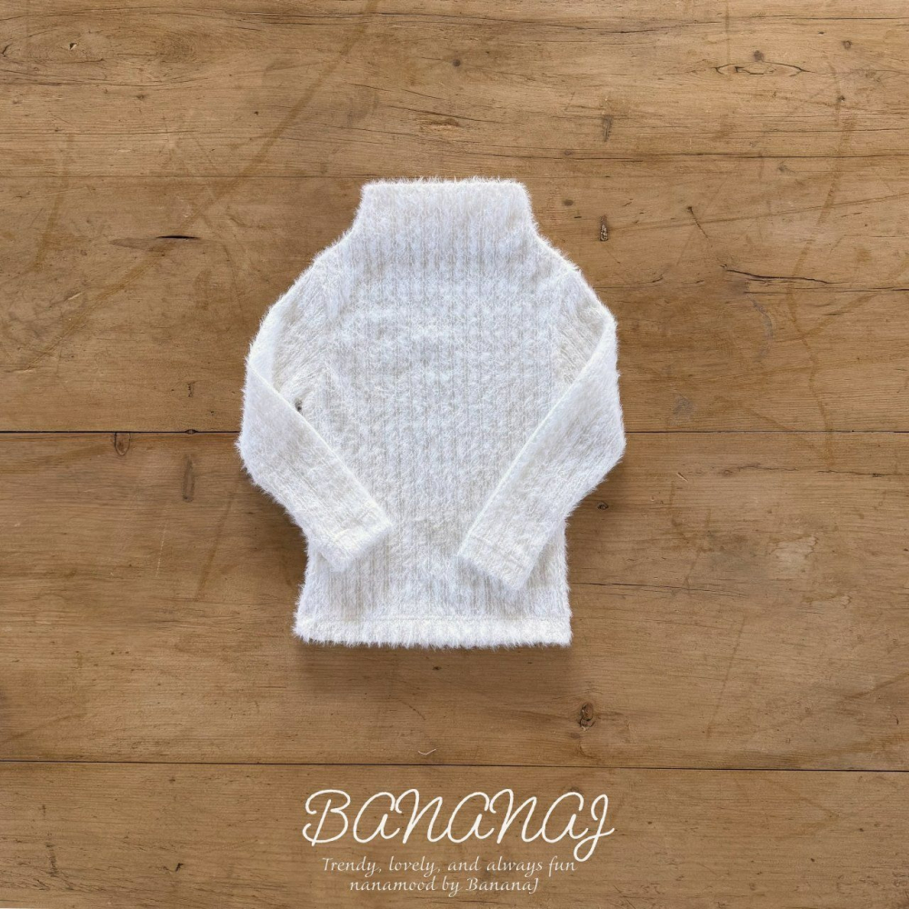 BananJ 上衣 바나나제이 보송터치폴라티-細節圖2