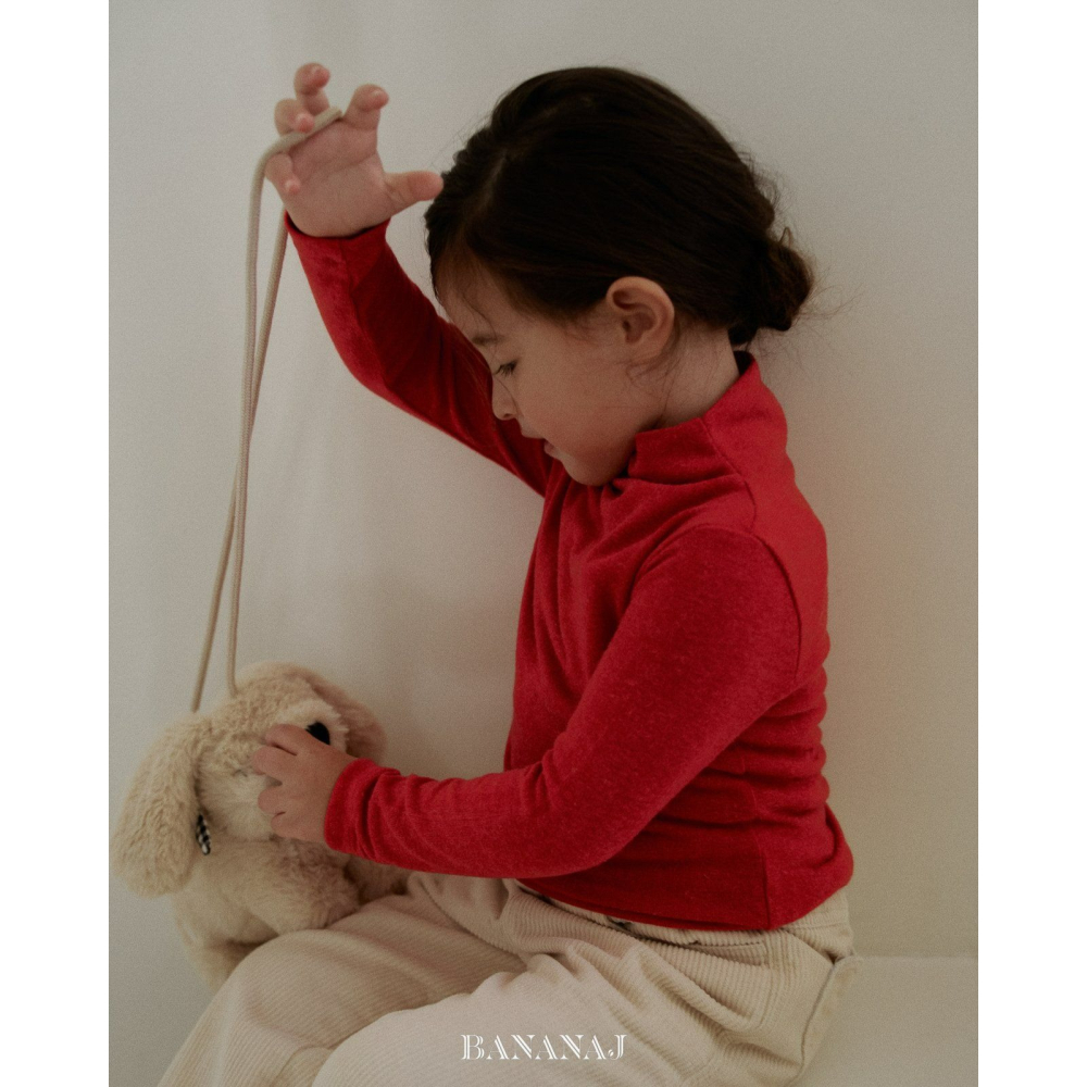 BananJ 上衣 바나나제이 소프트폴라티-細節圖3