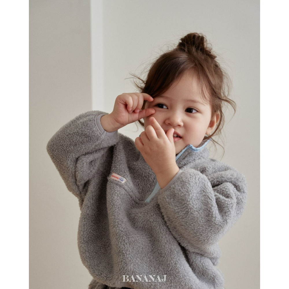 BananJ 外套 바나나제이 포밍하프집업-細節圖4