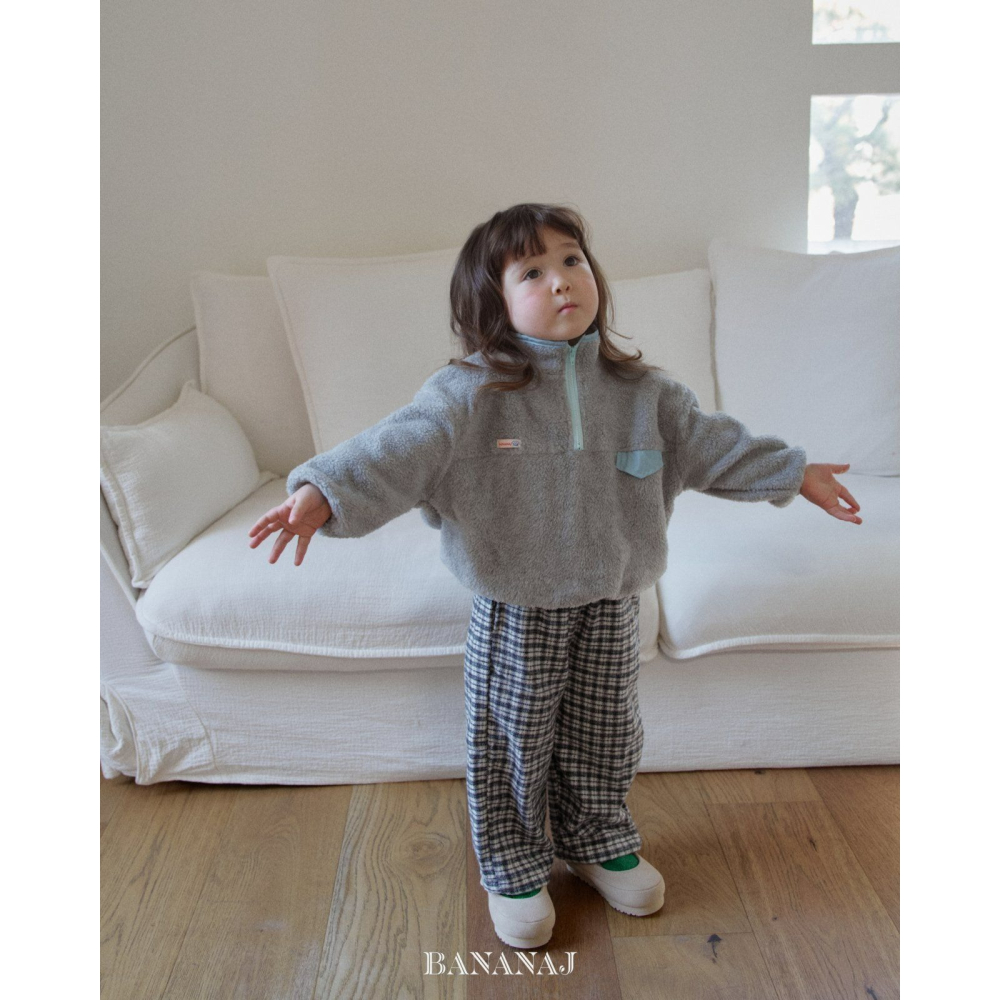 BananJ 外套 바나나제이 포밍하프집업-細節圖9