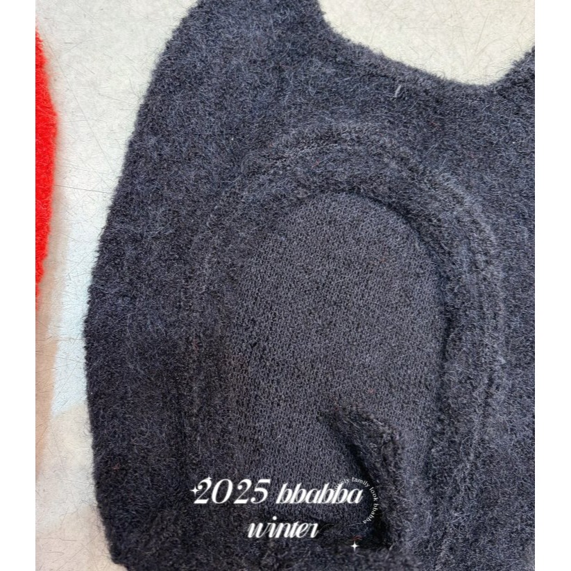 BBABBA 帽子 빠빠 냥이니트보넷-細節圖2