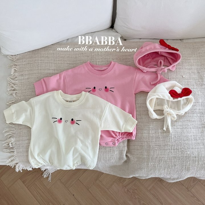 BBABBA 包屁衣 含帽 빠빠 타르트슈트SET-기모-細節圖2