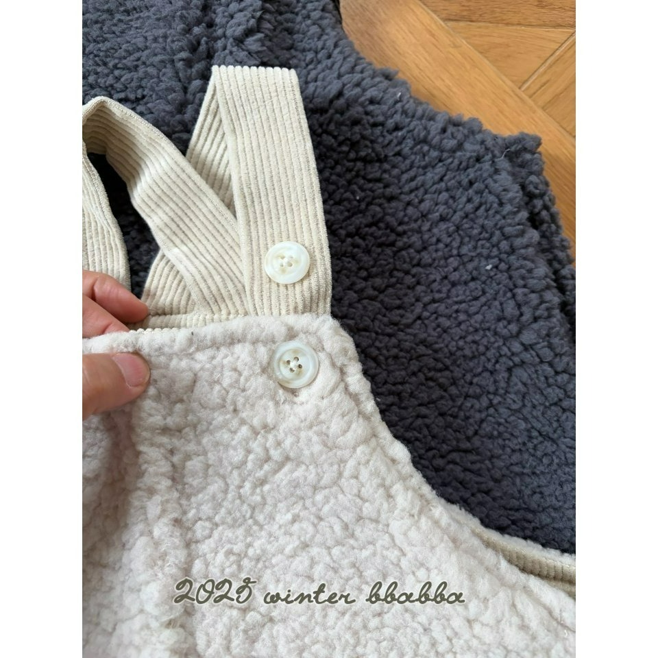 BBABBA 另帶褲 Baby 빠빠 프레즐보아멜빵-베베-細節圖6