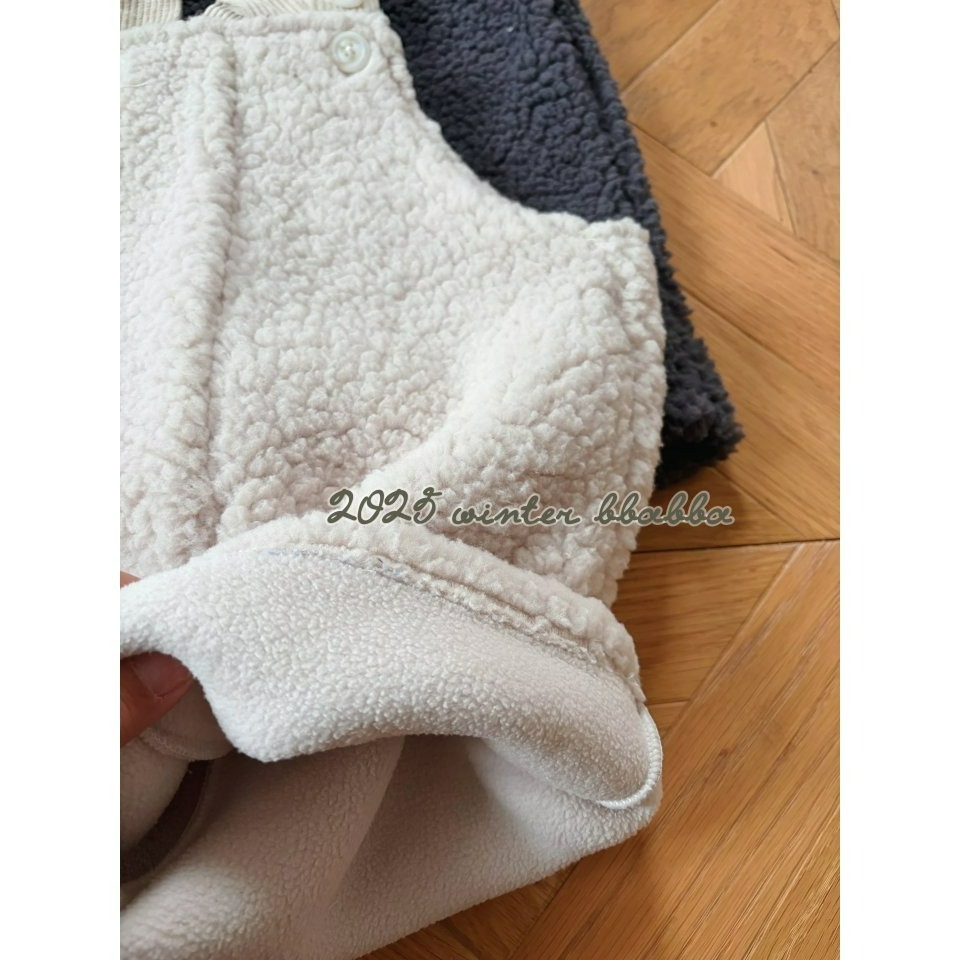 BBABBA 另帶褲 Kids 빠빠 프레즐보아멜빵-키즈-細節圖3