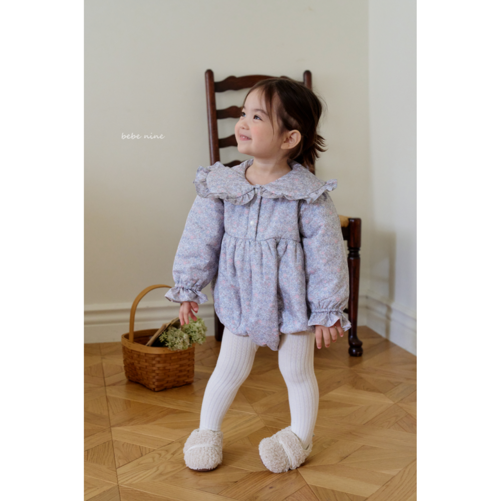 Bebenine 包屁衣 베베나인 플라워패딩슈트-細節圖4