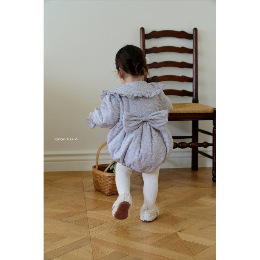 Bebenine 包屁衣 베베나인 플라워패딩슈트-細節圖5