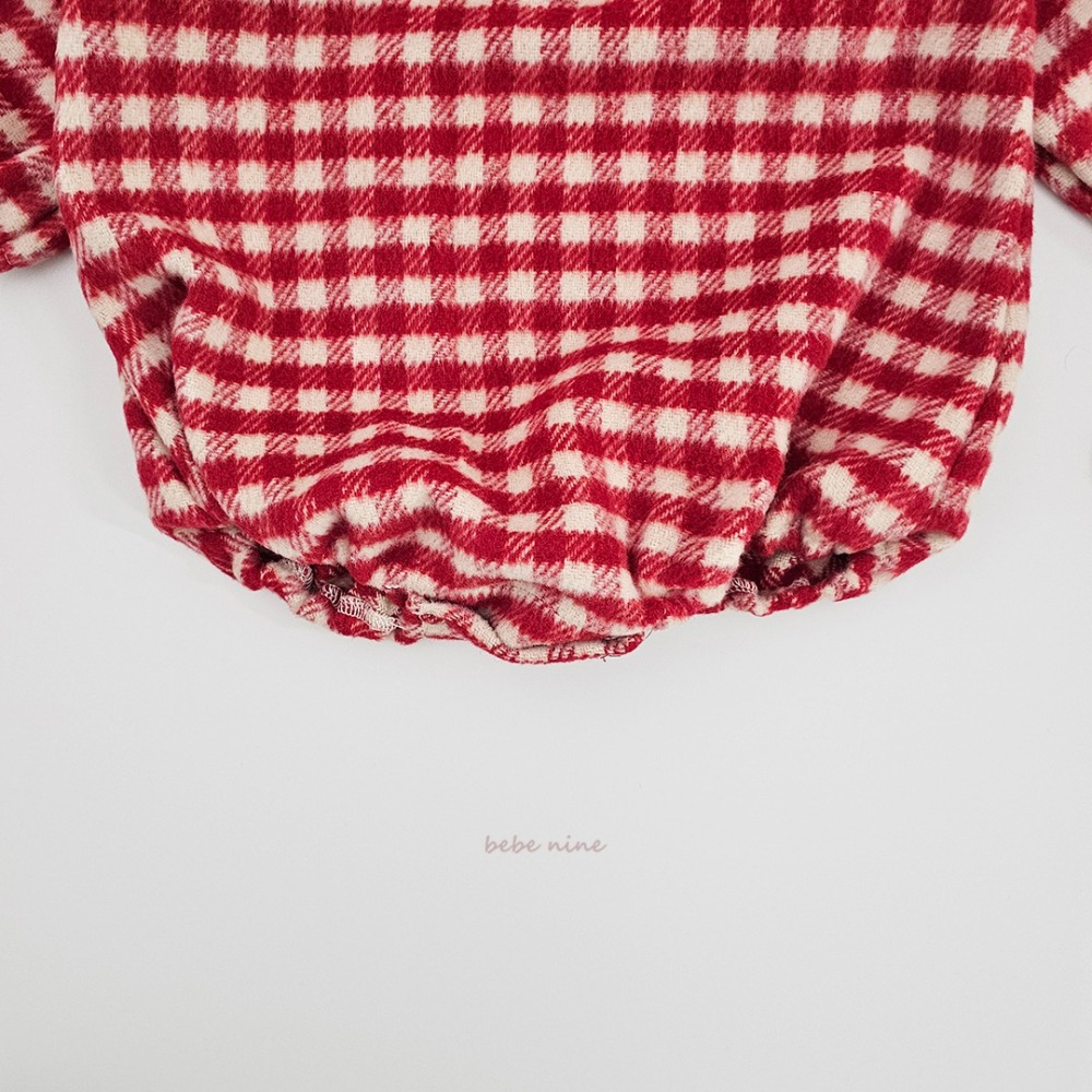 Bebenine 包屁衣 베베나인 체크세라슈트-細節圖11