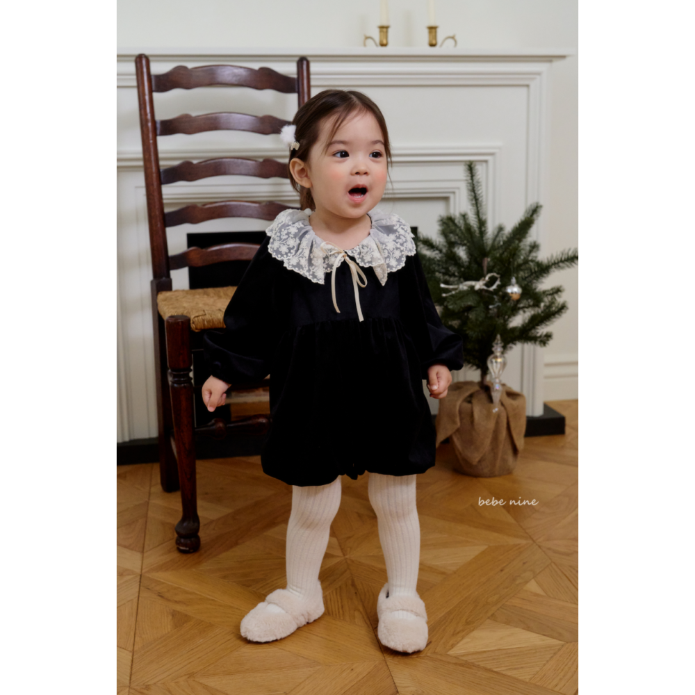 Bebenine 包屁衣 베베나인 몽블리벨벳슈트-細節圖2