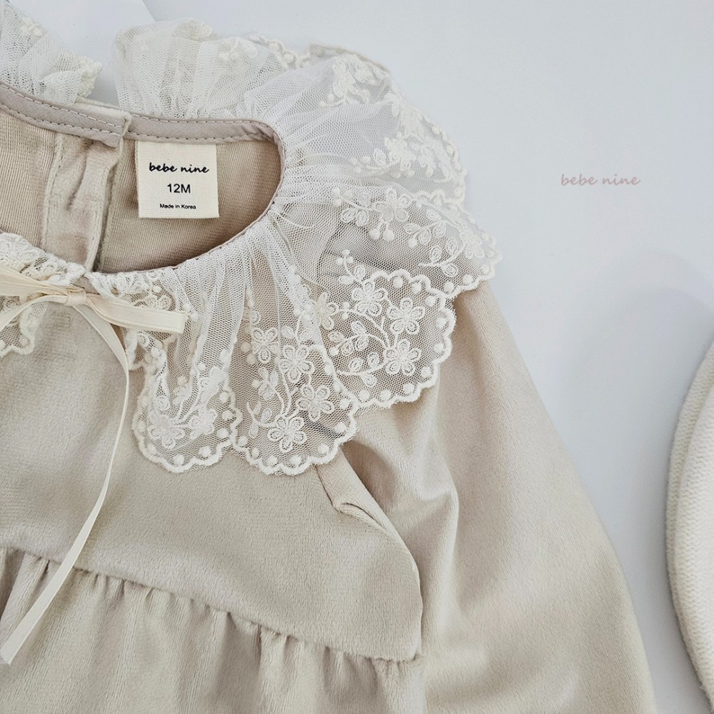 Bebenine 包屁衣 베베나인 몽블리벨벳슈트-細節圖10