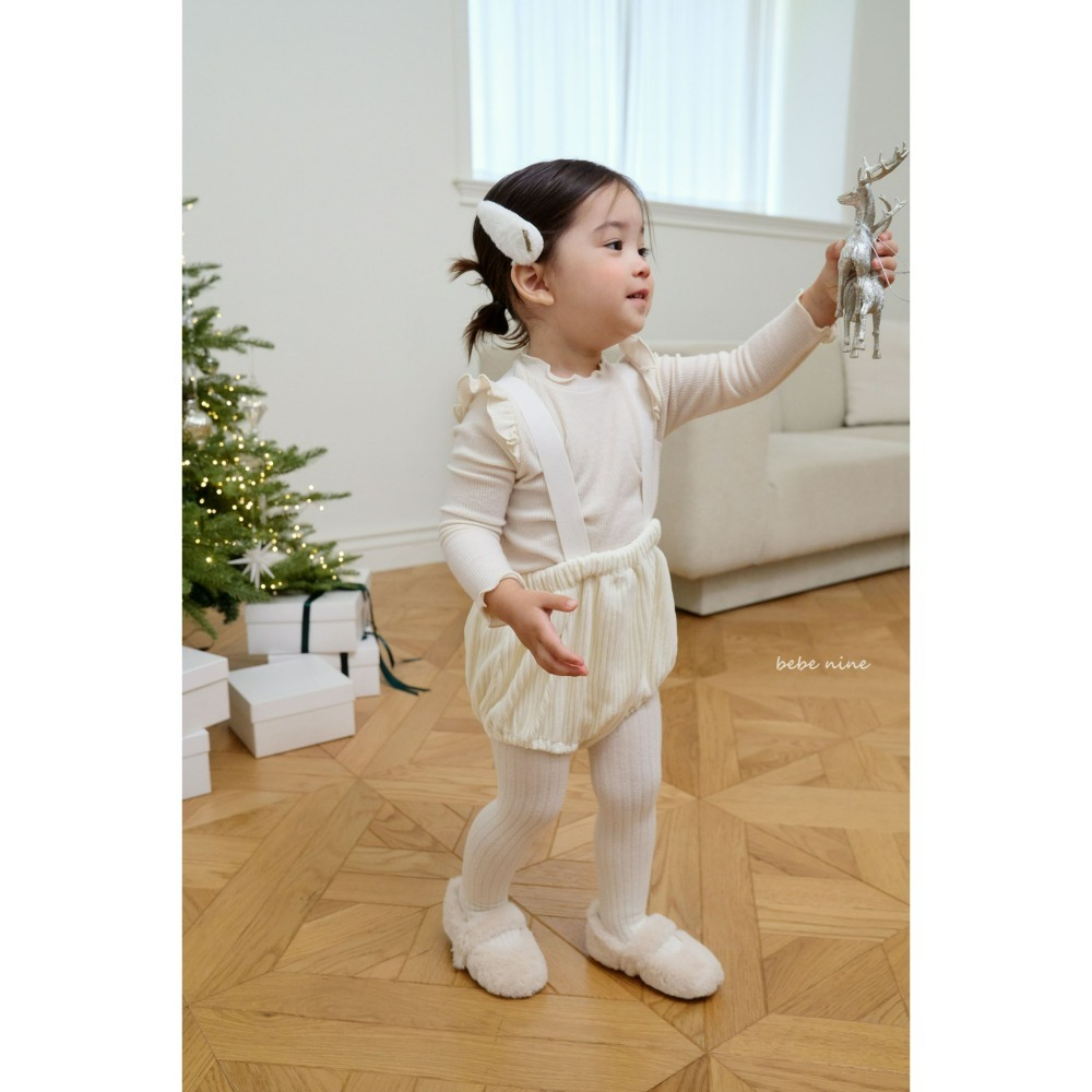 Bebenine 屁屁褲 베베나인 골덴멜빵블루머-細節圖3