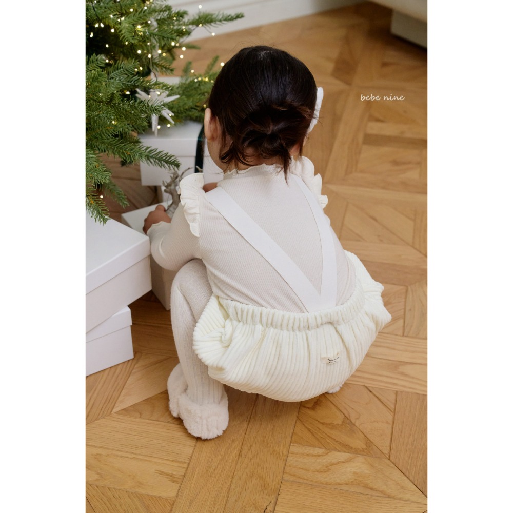 Bebenine 屁屁褲 베베나인 골덴멜빵블루머-細節圖4