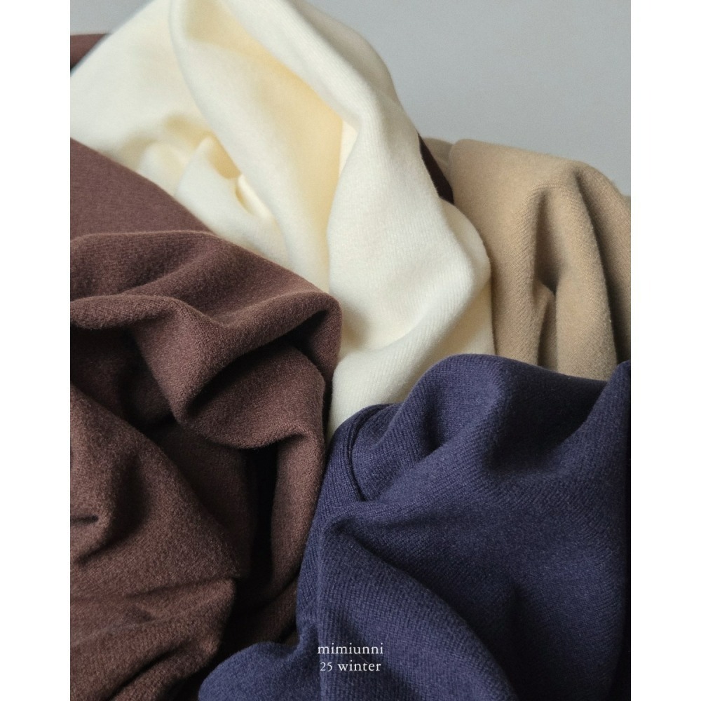 韓國製 mimiunni 冬季高領內搭上衣 1+1(雙數下單)-細節圖5