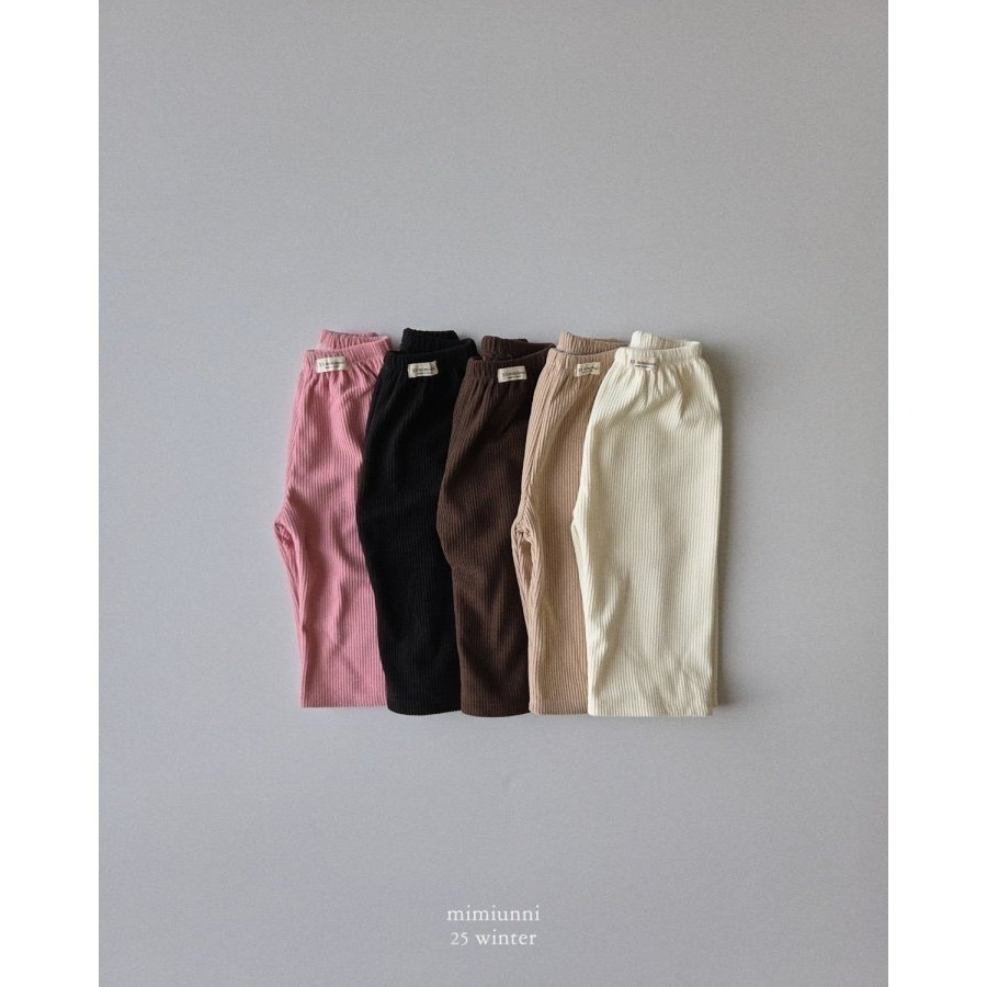 韓國製 mimiunni 冬季燈芯絨褲 1+1 (雙數下單)-細節圖4