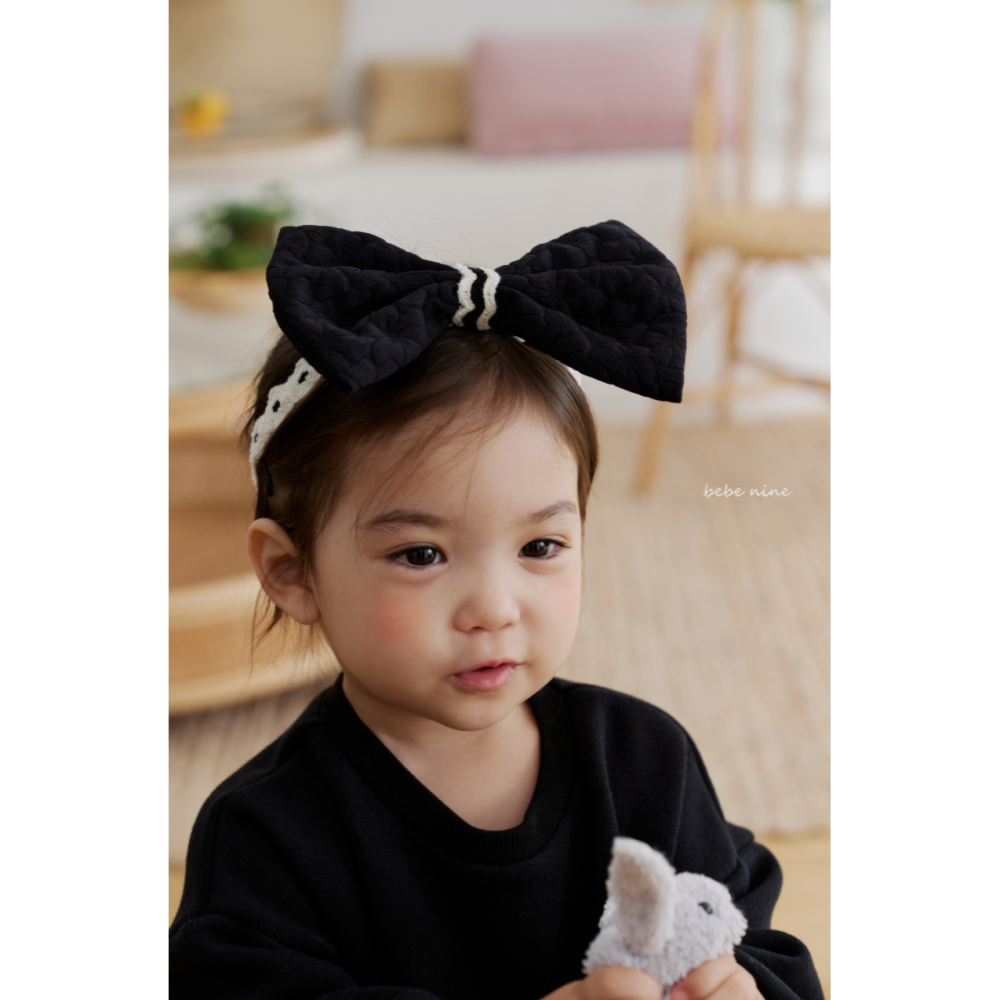 Bebenine  髮飾 베베나인 헤일리리본밴드-細節圖2